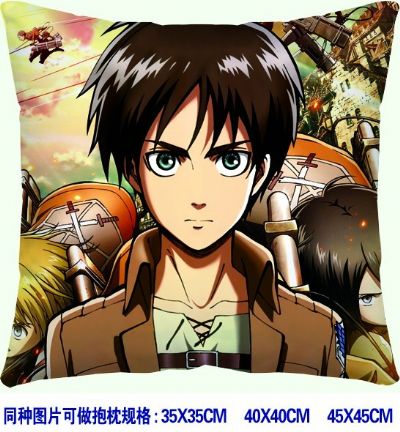 Attack on Titan anime cushion