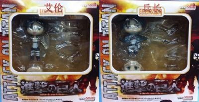 attack on titan anime figure