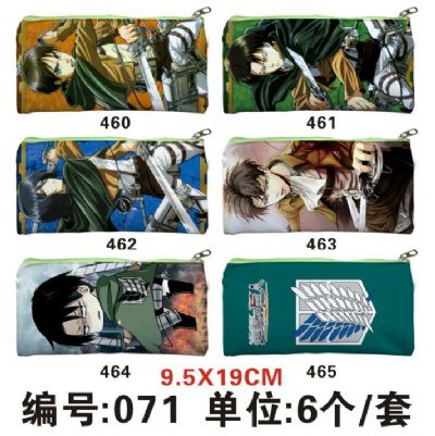Attack on Titan anime pencil bag