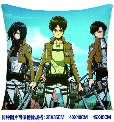 Attack on Titan anime cushion