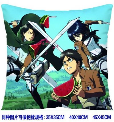 Attack on Titan anime cushion