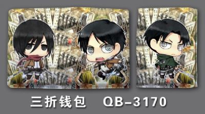Attack on Titan anime wallet