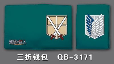 Attack on Titan anime wallet