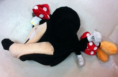 mickey anime plush cap