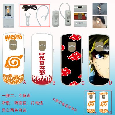 naruto anime earphone