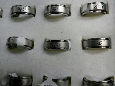 naruto anime ring set