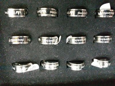 kingdom hearts anime ring set