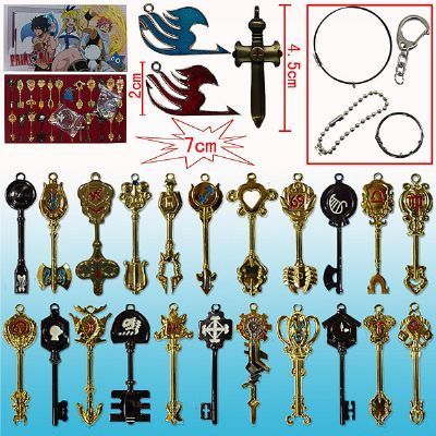 fairy tail anime weapon set