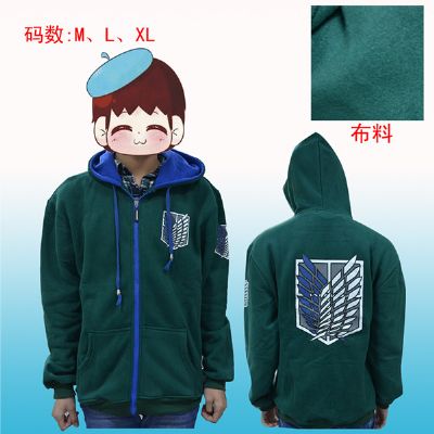 attack on titan anime fleece