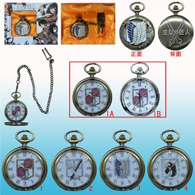attack on titan anime clock