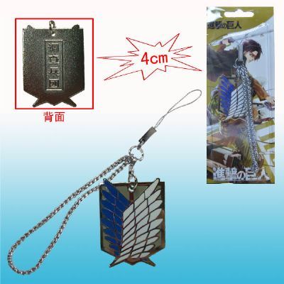 attack on titan anime phonestrap