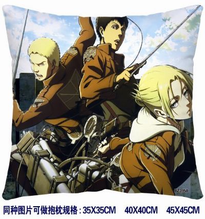 Attack on Titan anime cushion