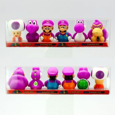 Super Mario anime figure set