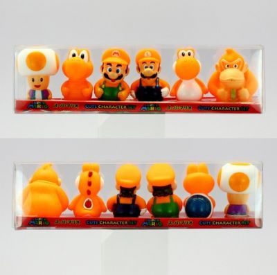 Super Mario anime figure set