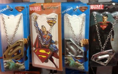 super man necklace