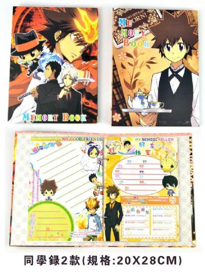 Hitman Reborn anime alumni book