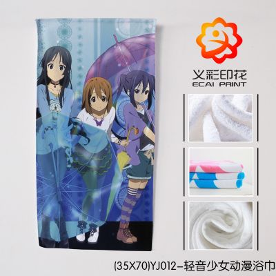 K-ON! anime bath towel