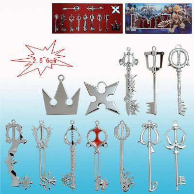 kingdom hearts anime weapon set