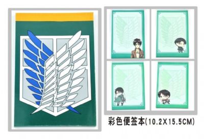 attack on titan anime notebook