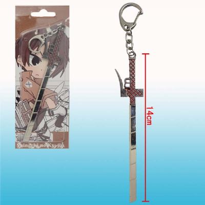 attack on titan anime keychain