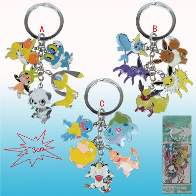 pokemon anime keychain