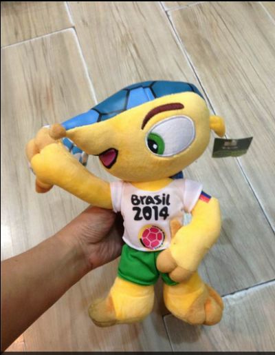 world cup soccer plush doll