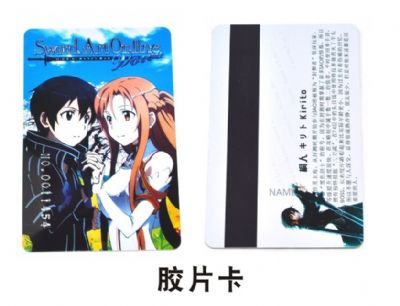 Sword Art Online anime member card