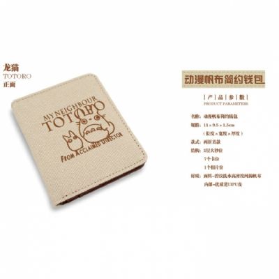 totoro anime wallet