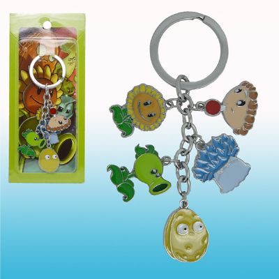 plants vs zombies anime keychain