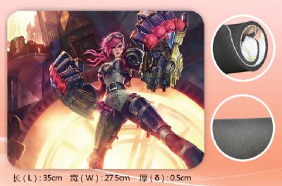 League of Legends anime mouse pad