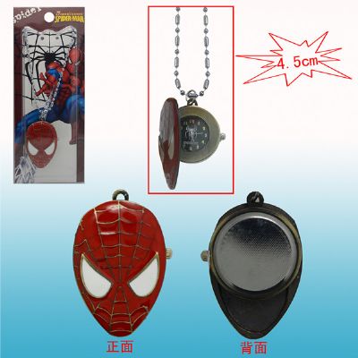 spider man necklace watch