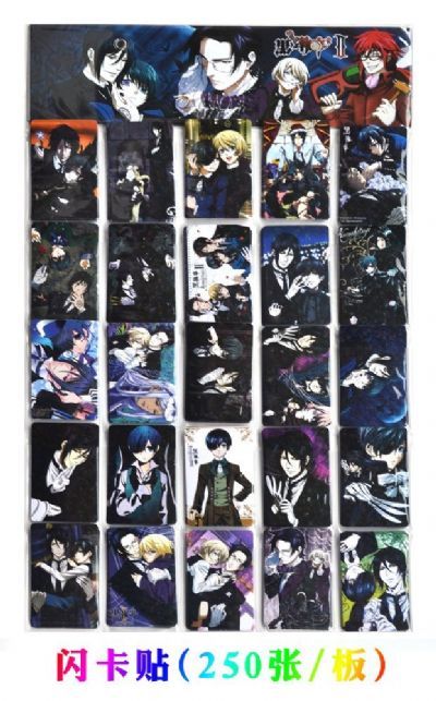 Kuroshitsuji anime card sticker