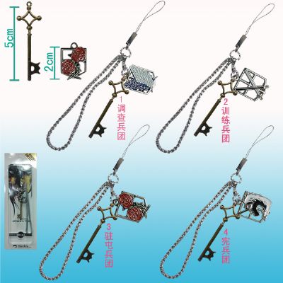 attack on titan anime phonestrap