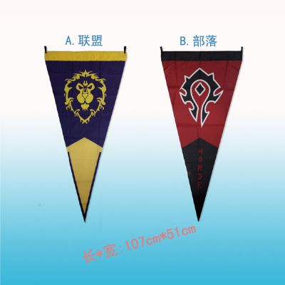 world of warcraft anime flag