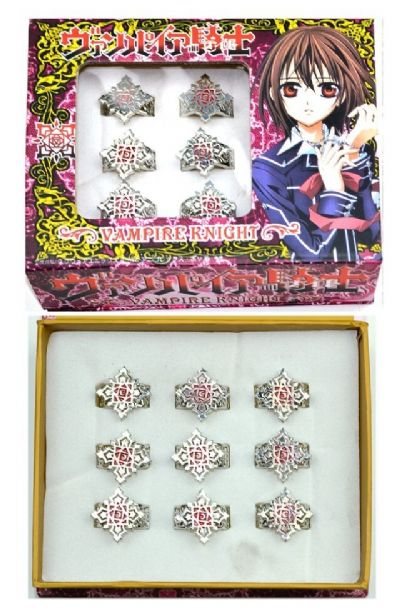 vampire anime ring set