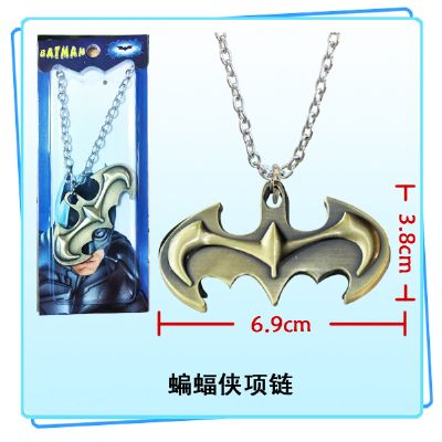 Batman anime necklace