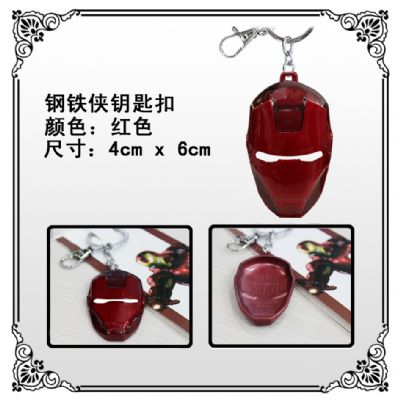 Iron man anime keychain