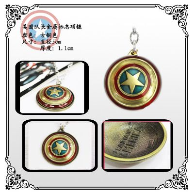 Avengers anime necklace