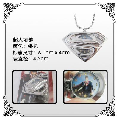 Super Man anime necklace