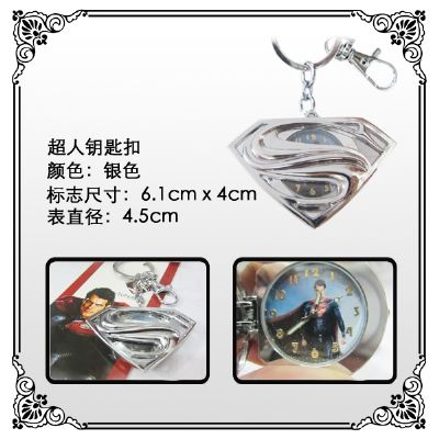 Super Man anime keychain