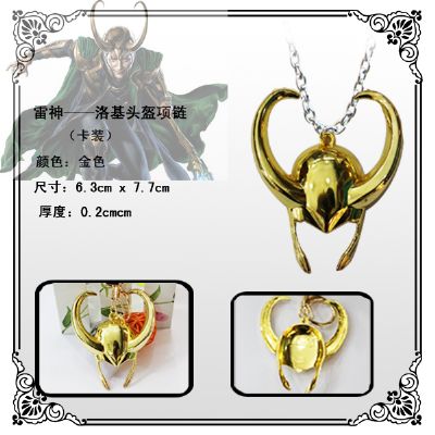 Avengers anime necklace