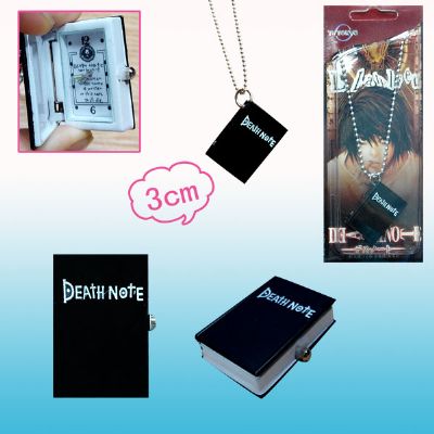 death note anime necklace watch