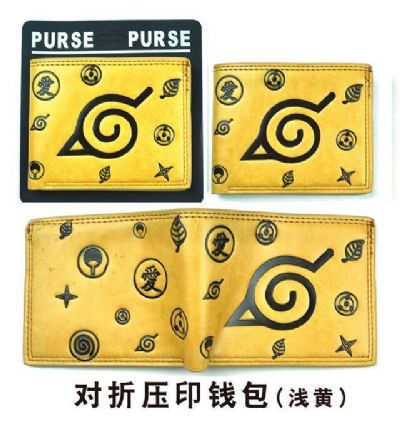 naruto anime wallet
