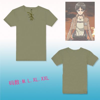 attach on titan anime t-shirt
