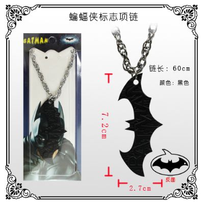 Batman anime necklace