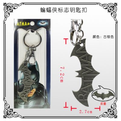 Batman anime keychain