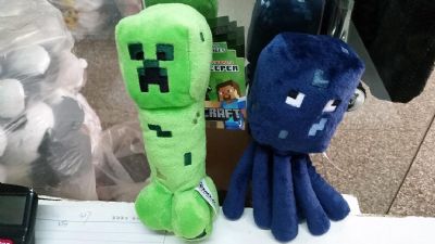 Minecraft plush doll