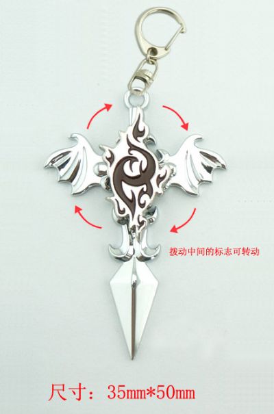 K anime keychain