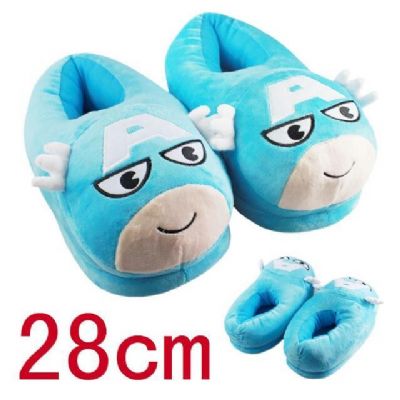 captain america plush slipper