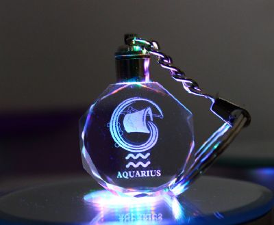 Aquarius anime keychain